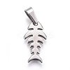 Tarnish Resistant 304 Stainless Steel Pendants STAS-I096-15P-1