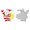 Rack Plating Alloy Enamel Pendants LS-ENAM-N060-04P-1