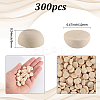 Unfinished Natural Wood Cabochons WOOD-SP0001-55C-2