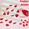 70Pcs 7 Styles Transparent Glass Pendants PALLOY-PH01663-4