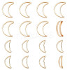 32Pcs 2 Style Brass & Alloy Linking Rings FIND-BC0005-02-1