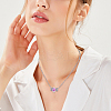 Alloy Rhinestone/Resin European Beads MPDL-SC0001-11C-4