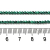 Synthetic Malachite Beads Strands G-B090-A13-01-5