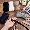 50M 5 Colors Flat Cotton Braided Cord OCOR-PH0006-79B-3