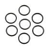 Ion Plating(IP) 304 Stainless Steel Closed Jump Rings STAS-G393-06B-17-1