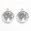 Tibetan Style Alloy Pendants LS-TIBE-S323-022AS-RS-1