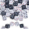 210Pcs 3 Colors Acrylic Beads FIND-HS0001-45-1
