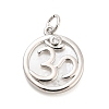 Brass Micro Pave Cubic Zirconia Pendants with Shell KK-H527-26P-1