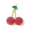 ABS Plastic Imitation Pearl Pendants PALLOY-JF03836-1