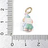 Amusement Park Brass Enamel Pendants KK-CBA7736-01C-3