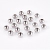 Tarnish Resistant 202 Stainless Steel Rondelle Spacer Beads STAS-F094-06B-P-1