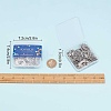 48Pcs 12 Style Tibetan Style Chandelier Components Links FIND-SC0002-17-7