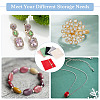 6Pcs 6 Colors Imitation Leather Jewelry Storage Zipper Bags ABAG-TA0001-66B-8