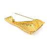 Bird Zinc Alloy Rhinestone Pins JEWB-S027-03G-A-2