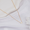 1pc Brass Religion Cross Pendant Cable Chain Necklaces for Women Men NJEW-LP0002-82-3