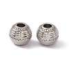 Rack Plating Brass Micro Pave Cubic Zirconia Beads KK-C007-46P-3