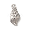 Anti-Tarnish 304 Stainless Steel Pendants STAS-M075-17P-1