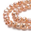 Natural Cultured Freshwater Pearl Beads Strands PEAR-L033-45C-2