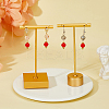 120Pcs 20 Color Glass Charms FIND-DC0004-81-5