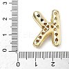 Brass Micro Pave Cubic Zirconia Pendants KK-Z108-02G-K-3
