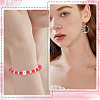 2 Strands Synthetic Coral Carved Beads Strands CORA-PA0001-01-5