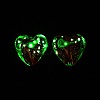 Luminous Handmade Gold Sand Lampwork Beads LS-X-FOIL-B001-04A-3