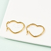201 Stainless Steel Hoop Earrings X-EJEW-I245-27F-5