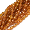 Natural Agate Beads Strands G-D0005-11-1