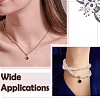 10Pcs 10 Styles Mixed Gemstone Half Round Charms G-CJ0001-81-7