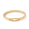 201 Stainless Steel Moon Phase Finger Ring for Women RJEW-A006-06G-1-1