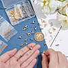 120Pcs 4 Style 304 Stainless Steel Lobster Claw Clasps STAS-UN0034-05-4