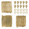 12M 3 Styles 304 Stainless Steel Chains CHS-TA0001-62-2