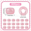 800Pcs Plastic Pearlized Beads KY-SP0001-53B-2