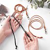 4Pcs 2 Colors Wax Cord Necklace Makings AJEW-PH0003-03-6