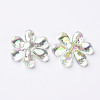 Transparent Acrylic Beads TACR-S154-35C-327-2