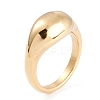 Ion Plating(IP) Unisex 304 Stainless Steel Finger Rings RJEW-K233-11-G-3