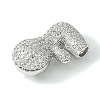 Rack Plating Brass Cubic Zirconia Pendants KK-S378-02P-F-2