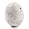 Natural Howlite Palm Stones LS-G-I367-04B-1
