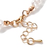 Baroque Plastic Imitation Keshi Pearl Beaded Necklaces for Women NJEW-H047-10-4
