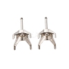 304 Stainless Steel Stud Earring Findings STAS-B091-02A-08P-1