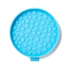 Flat Round Silicone Cup Mat Molds DIY-M039-01-2