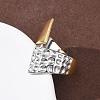 304 Stainless Steel Cuff Open Rings RJEW-P181-01A-2