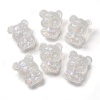 Luminous Transparent Acrylic Beads X-OACR-G033-06D-01-2