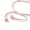 Handmade Dry Pressed Flower Link Bracelet for Girl Women LS-BJEW-C004-01H-3