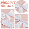 Detachable Velvet Bowknot for Garment Wedding Dress Accessories DIY-WH0588-13-4