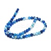 Natural Striped Agate/Banded Agate Beads Strands X-G-I254-03A-05-2