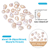 1 Strand Natural Baroque Pearl Keshi Pearl Beads Strands PEAR-NB0001-28-7