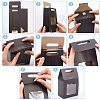 Rectangle Paper Storage Gift Boxes with Clear Window CON-WH0095-60-3