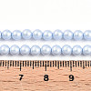 Baking Paint Pearlized Glass Pearl Bead Strands HY-N002-4mm-C04-5