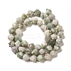 Natural Peace Jade Beads Strands G-K382-A15-02-3